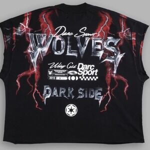 DARC SPORT STAR WARS RIDE THE‎ LIGHTNING GRUNGE CUT OFF TEE SIZE MEDIUM